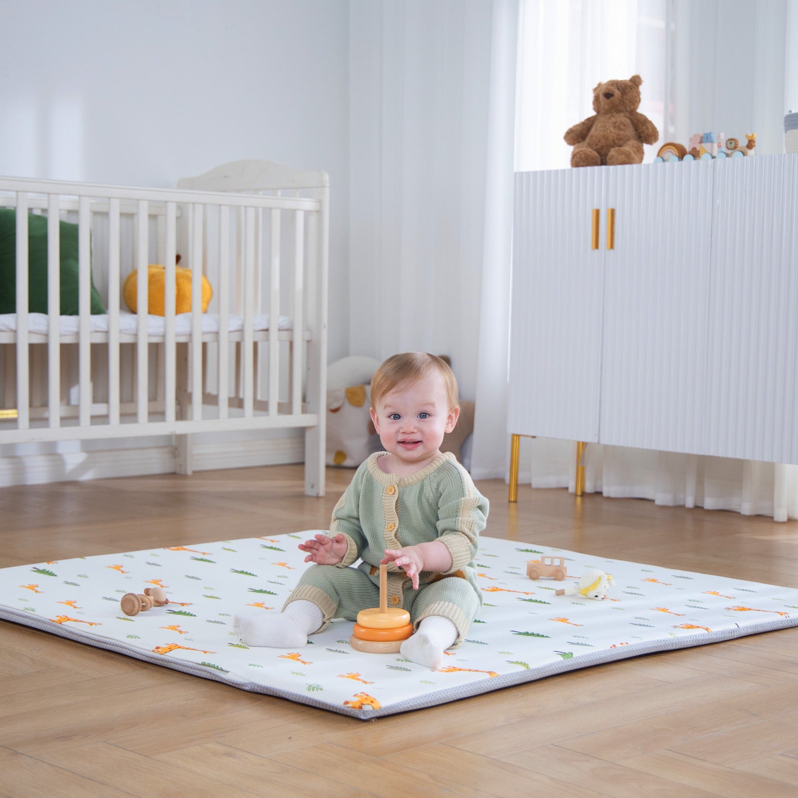 Baby crawling mat