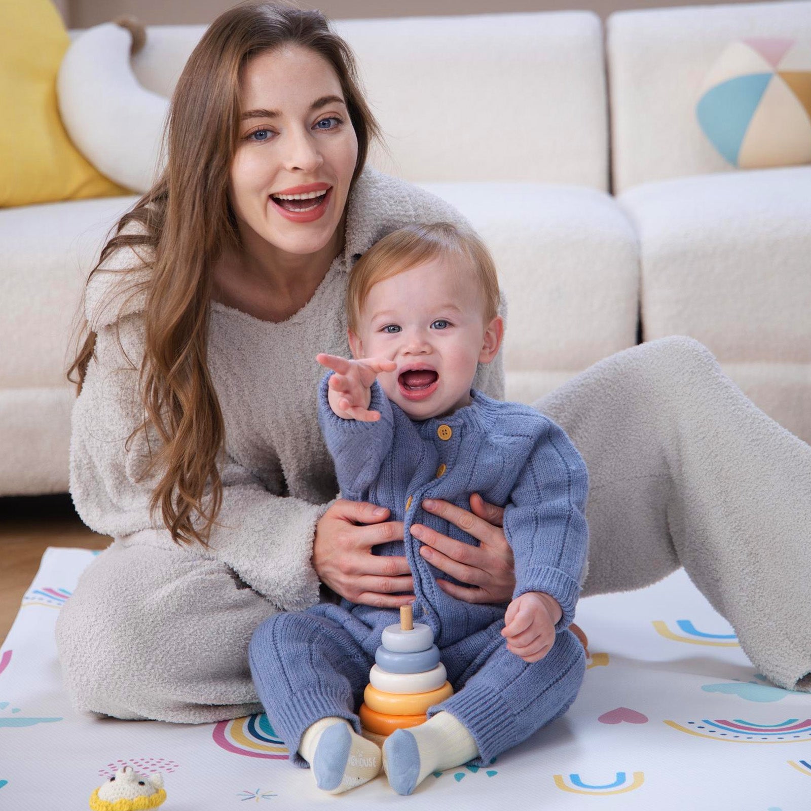 Baby crawling mat