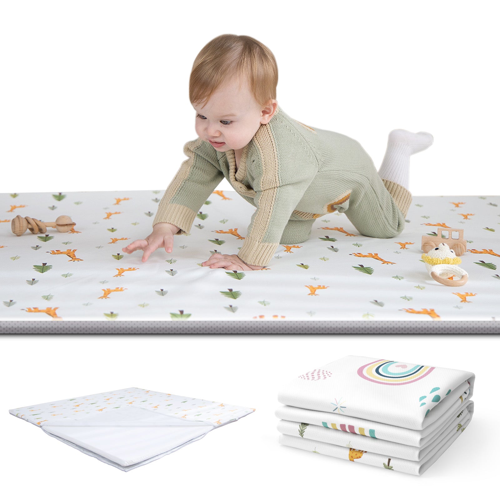 Baby crawling mat